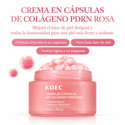 Crema de Colágeno en Cápsulas KOEC™ / Hidratación Profunda