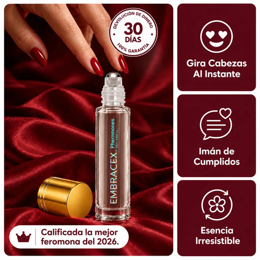 Feromonas en Roll-On 20ml Luvra™ / Tu aroma dura toda la noche