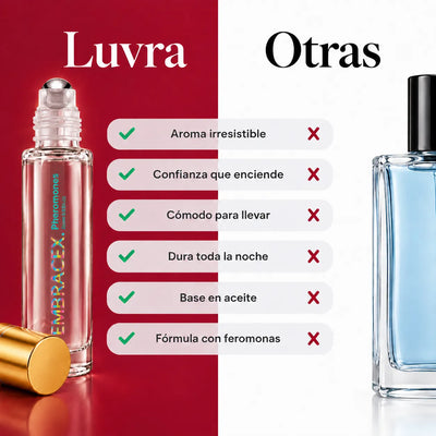 Feromonas en Roll-On 20ml Luvra™ / Tu aroma dura toda la noche