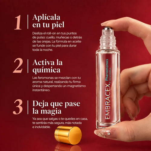 Feromonas en Roll-On 20ml Luvra™ / Tu aroma dura toda la noche