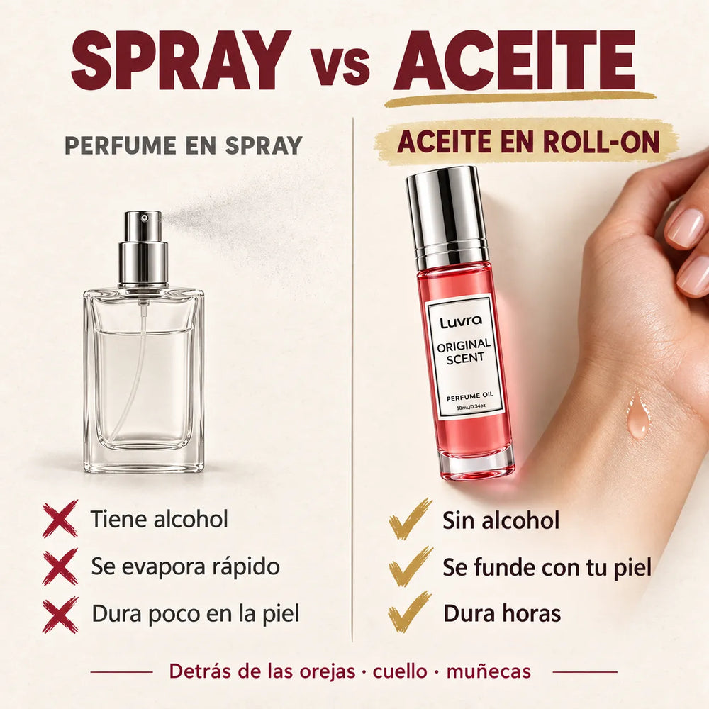 5. Por qué en aceite y no en spray (y por qué eso cambia todo)